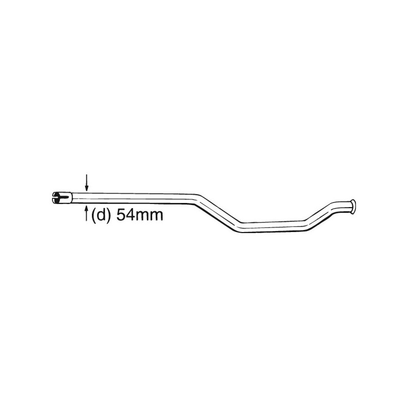 Tube de réparation (catalyseur) BOSAL