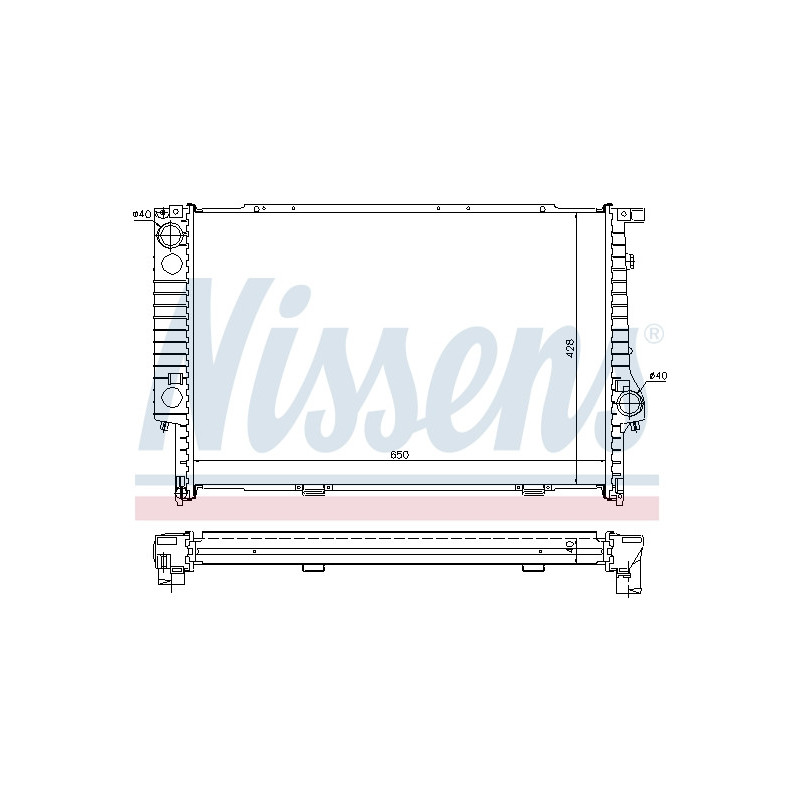 Radiateur NISSENS