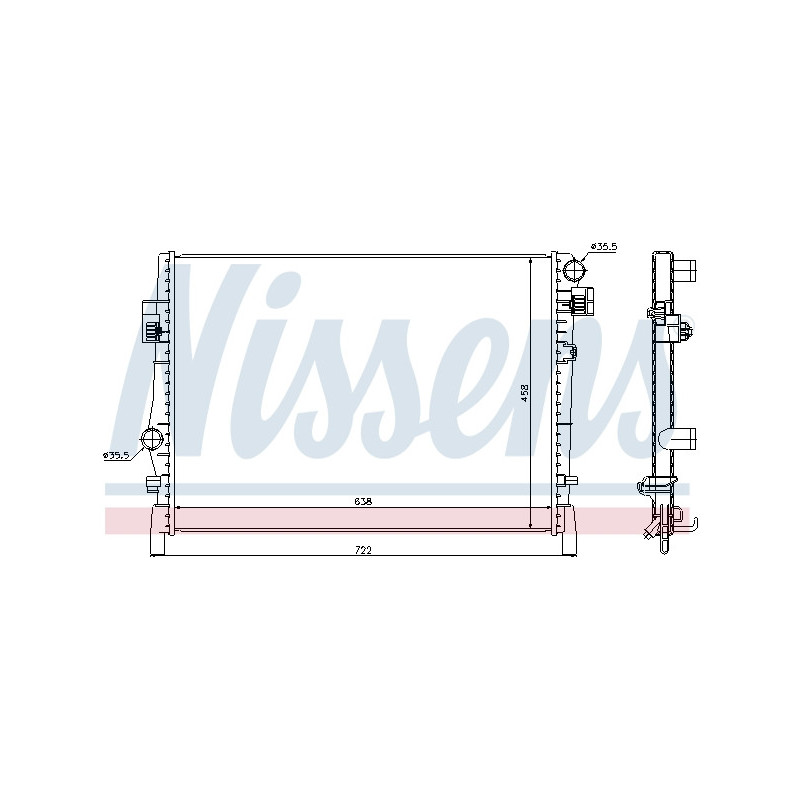 Radiateur NISSENS