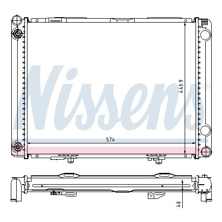 Radiateur NISSENS