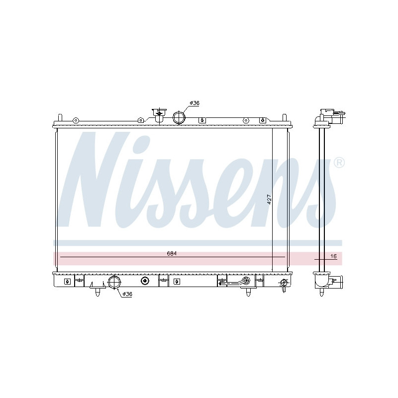 Radiateur NISSENS