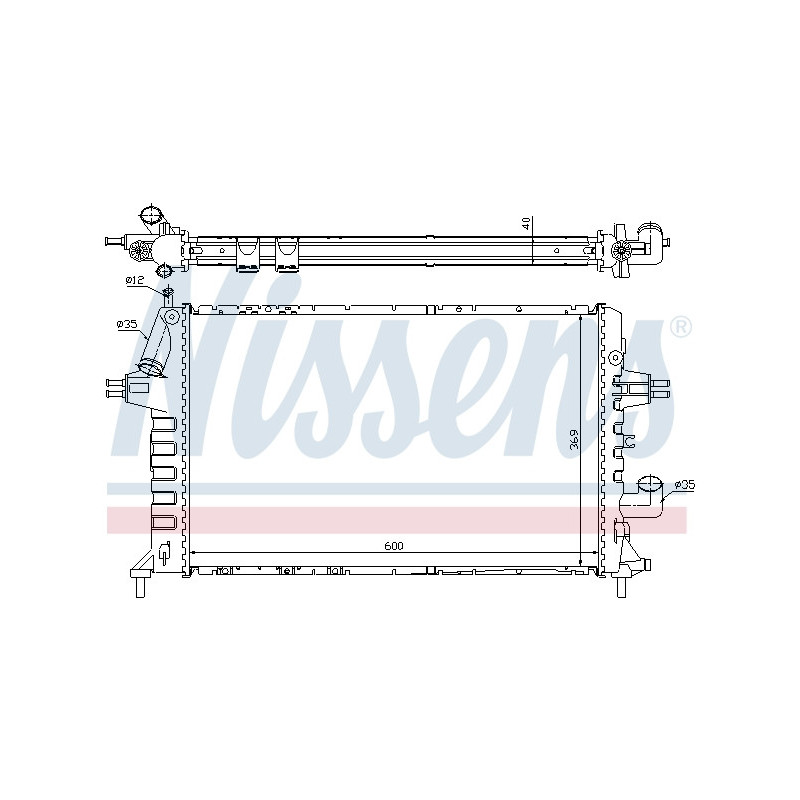 Radiateur NISSENS