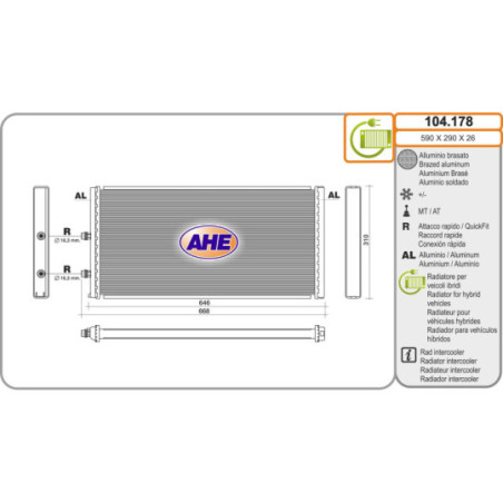 Radiateur AHE