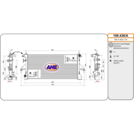 Radiateur AHE