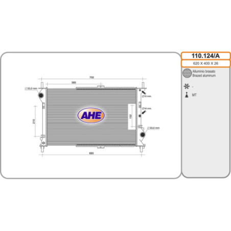 Radiateur AHE