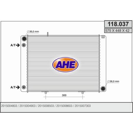 Radiateur AHE