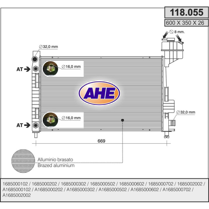 Radiateur AHE