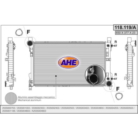 Radiateur AHE