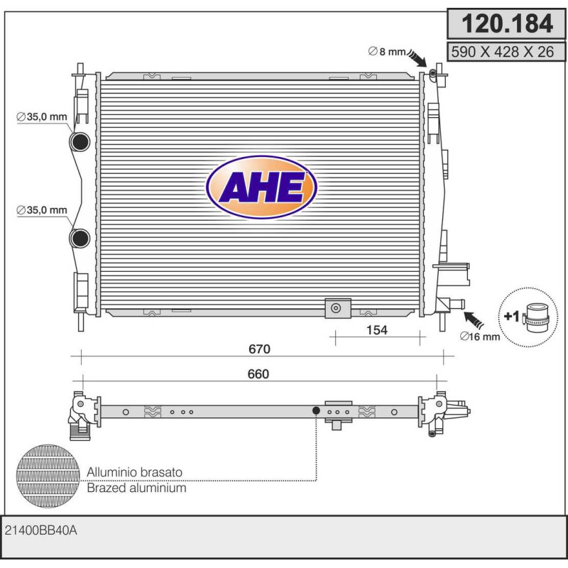 Radiateur AHE