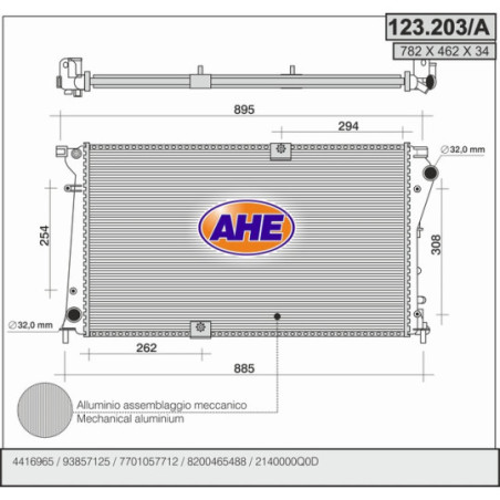 Radiateur AHE