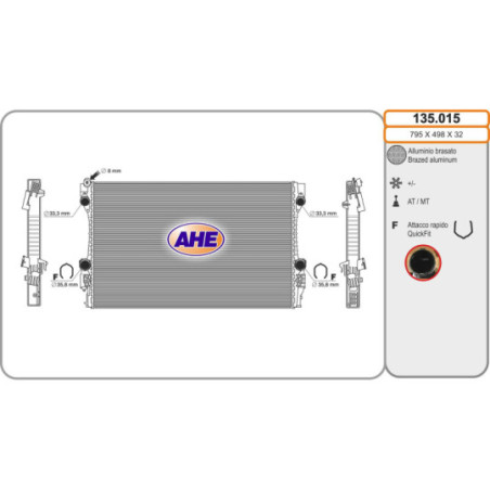 Radiateur AHE