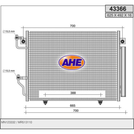 Condenseur de climatisation AHE