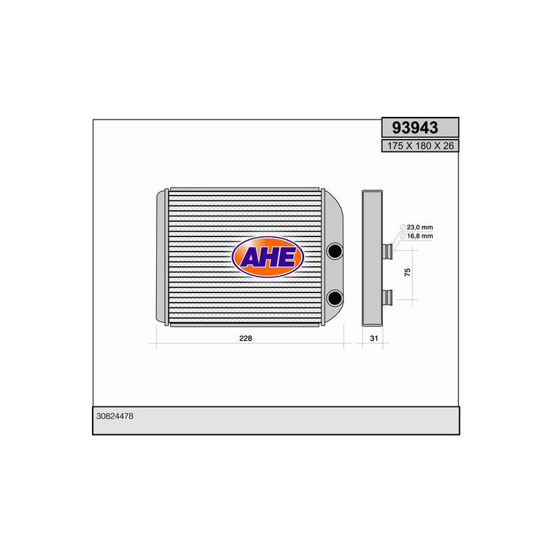 Radiateur de chauffage AHE