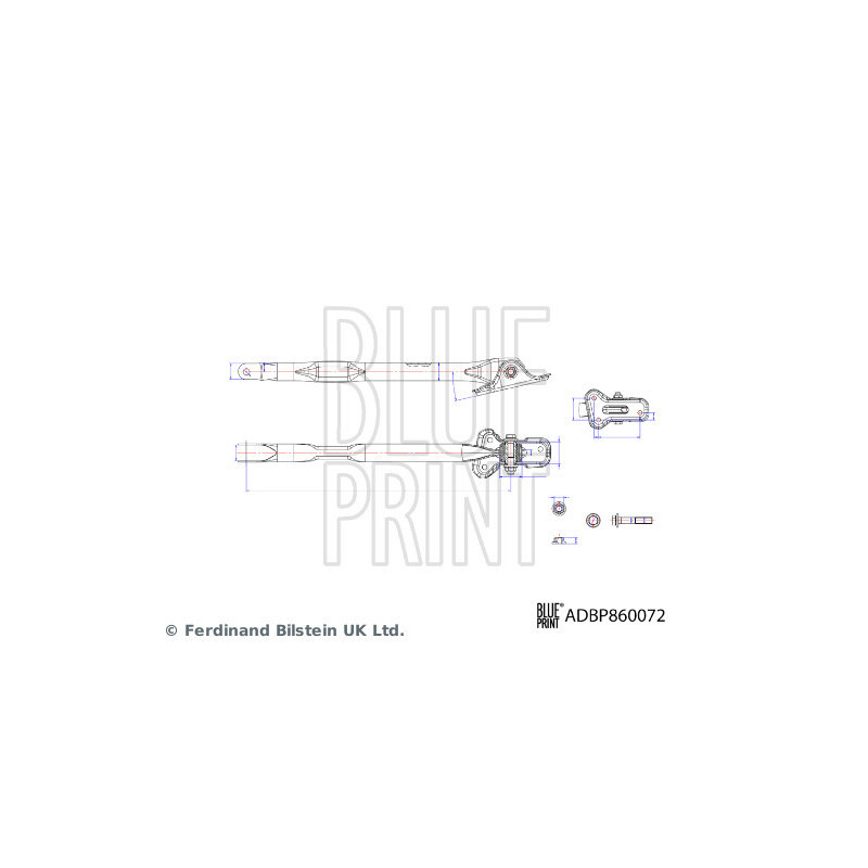 Triangle de suspension BLUE PRINT