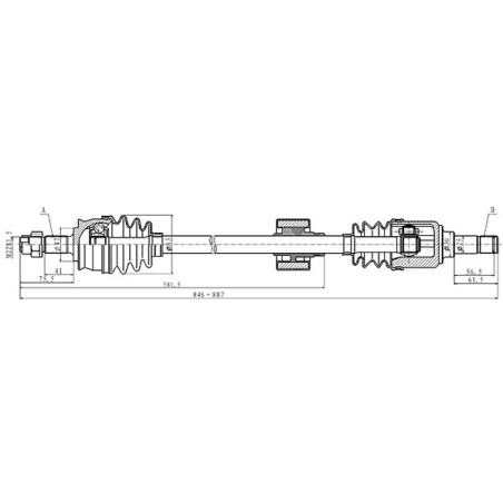 Cardan OPEN PARTS