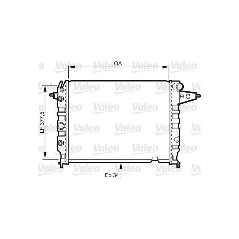 Radiateur VALEO