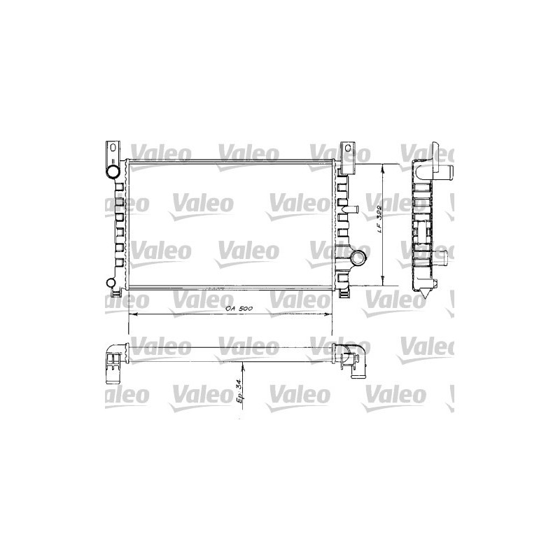 Radiateur VALEO