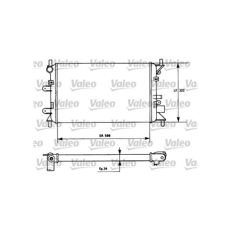 Radiateur VALEO