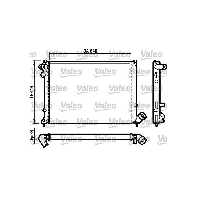 Radiateur VALEO