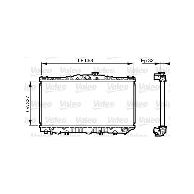 Radiateur VALEO