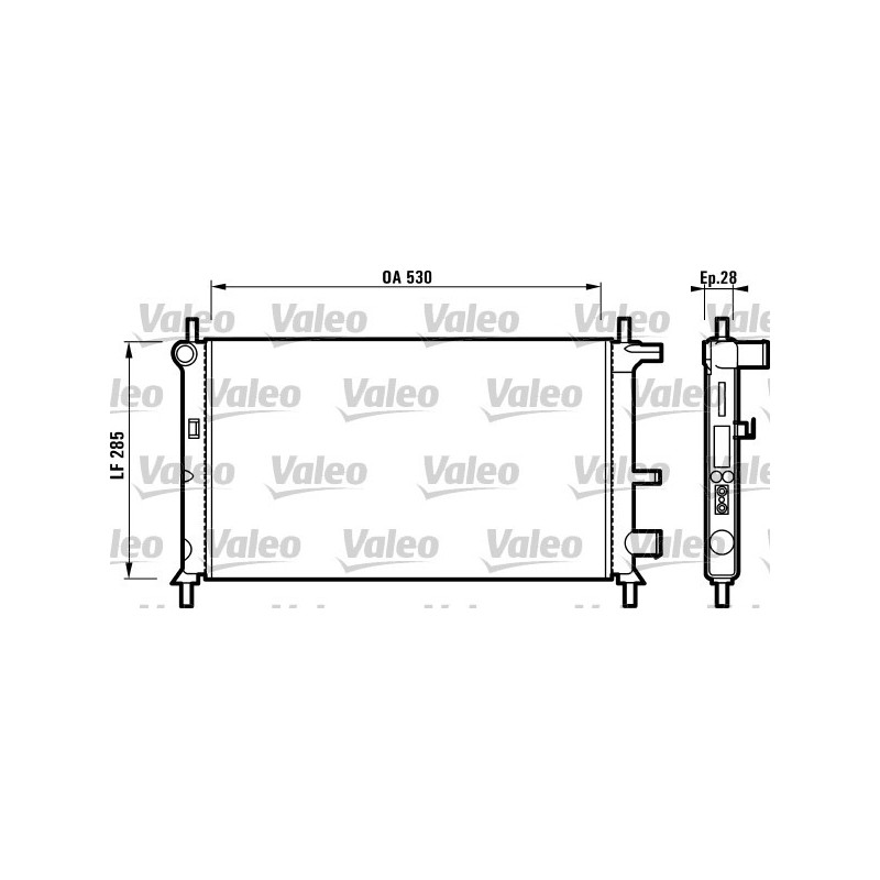 Radiateur VALEO