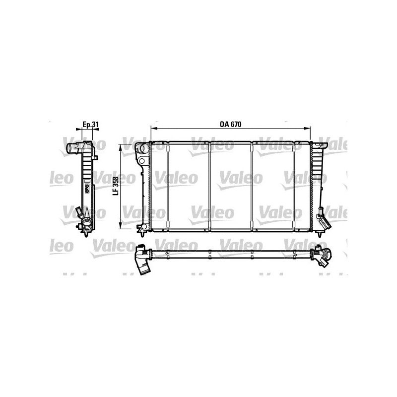 Radiateur VALEO