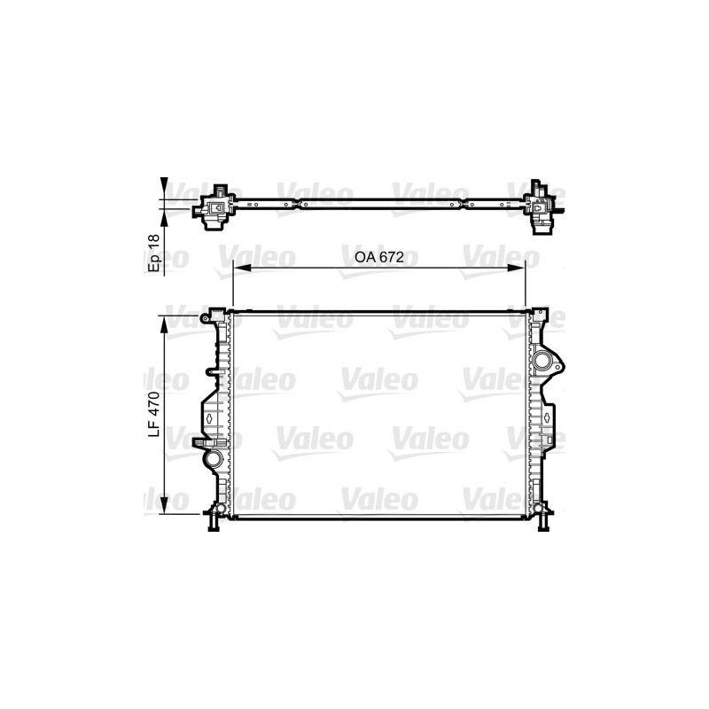 Radiateur VALEO