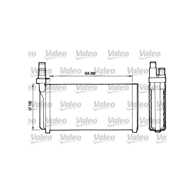 Radiateur de chauffage VALEO