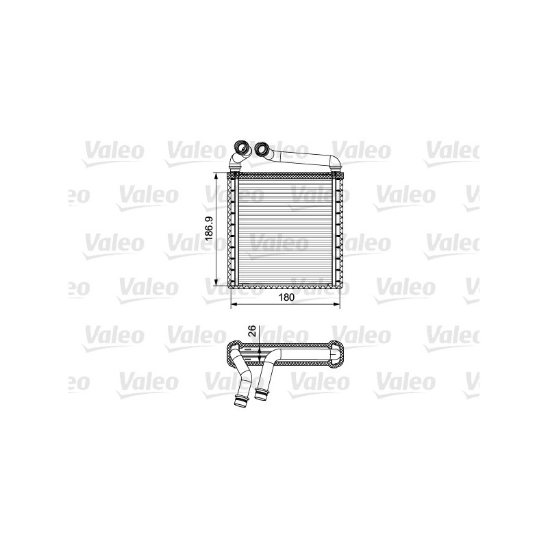 Radiateur de chauffage VALEO