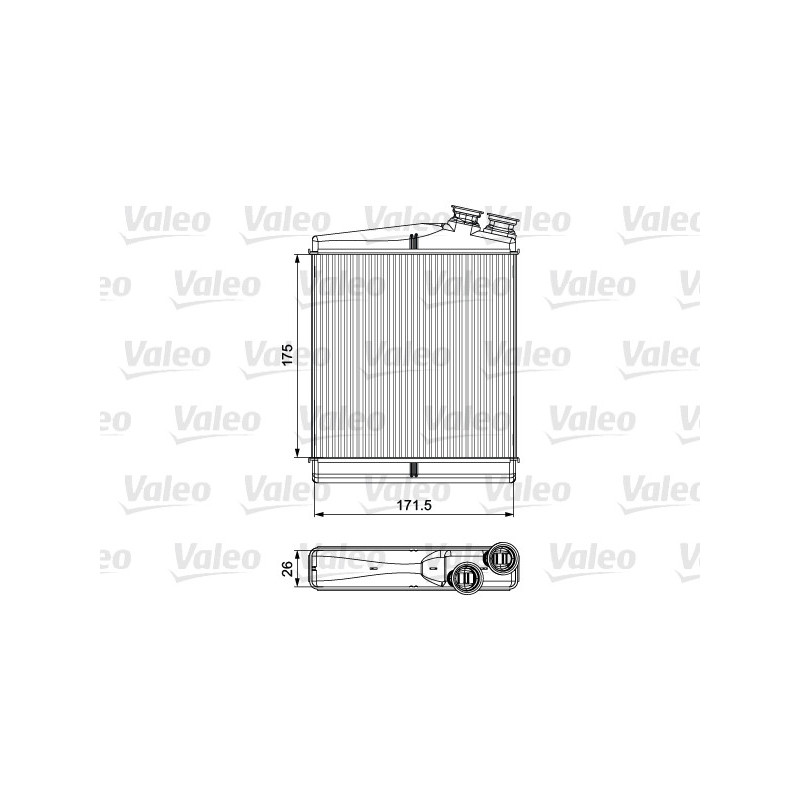 Radiateur de chauffage VALEO