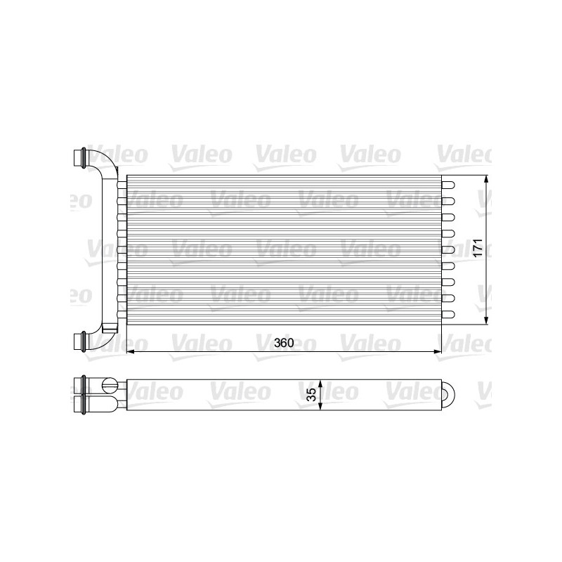 Radiateur de chauffage VALEO