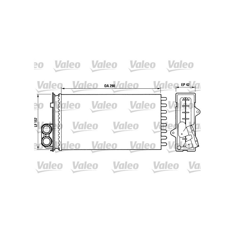 Radiateur de chauffage VALEO