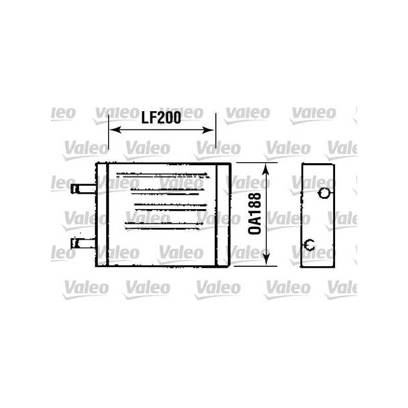 Radiateur de chauffage VALEO