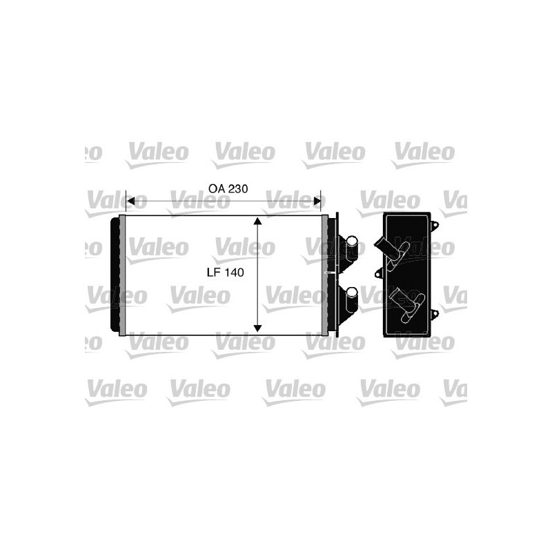 Radiateur de chauffage VALEO