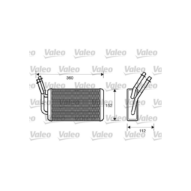 Radiateur de chauffage VALEO