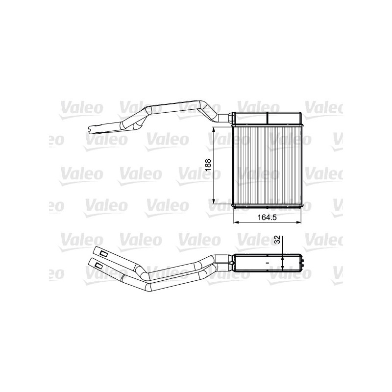 Radiateur de chauffage VALEO