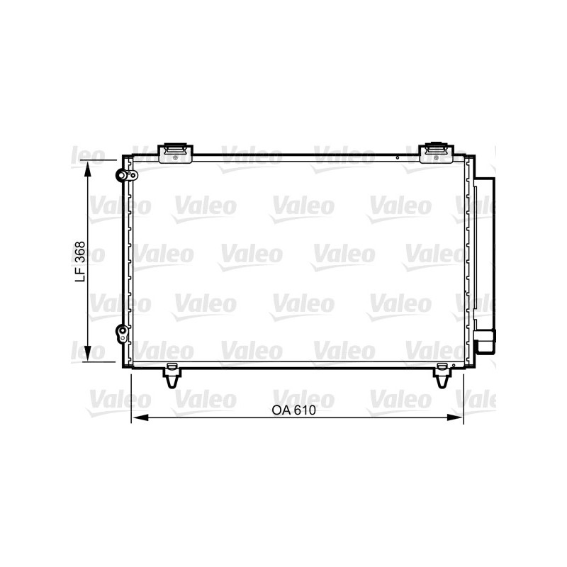 Condenseur de climatisation VALEO