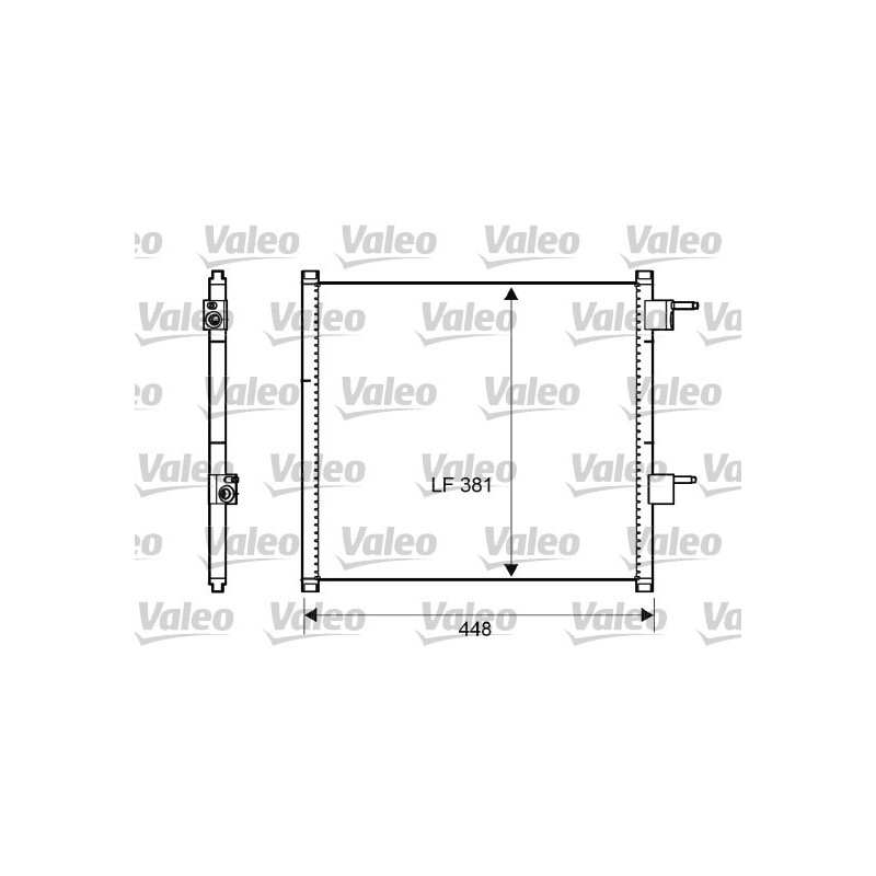 Condenseur de climatisation VALEO