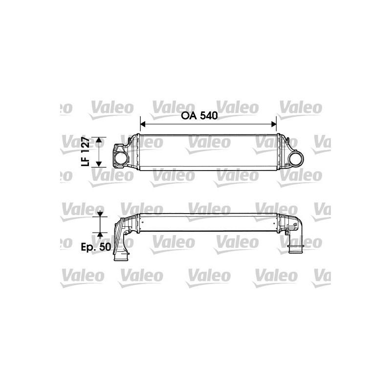 Intercooler (échangeur d'air) VALEO