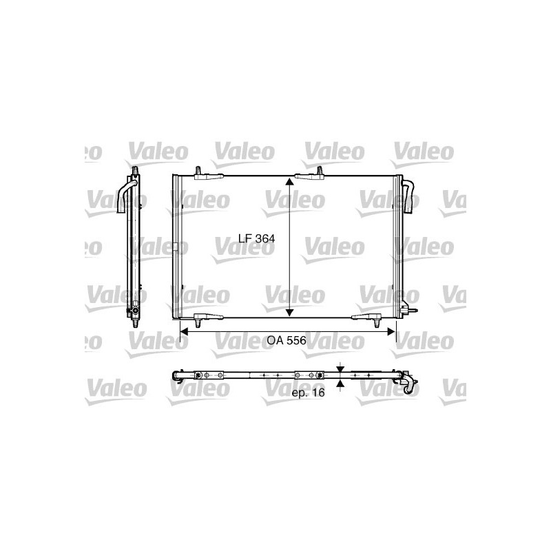 Condenseur de climatisation VALEO