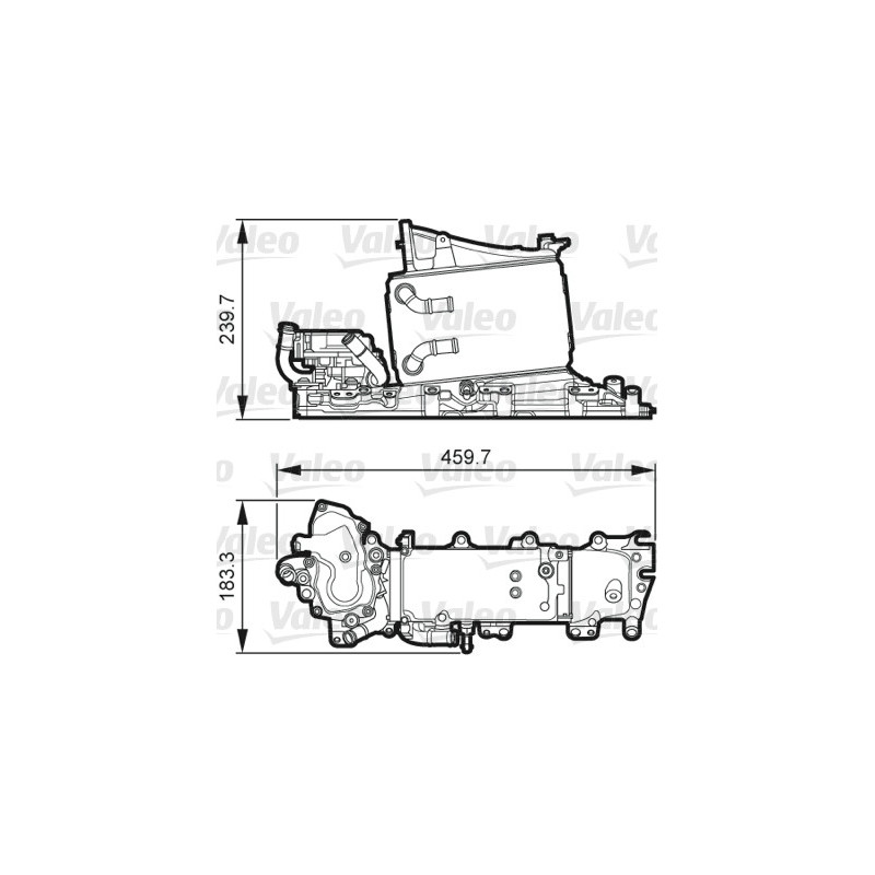 Intercooler (échangeur d'air) VALEO