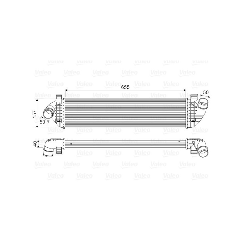 Intercooler (échangeur d'air) VALEO