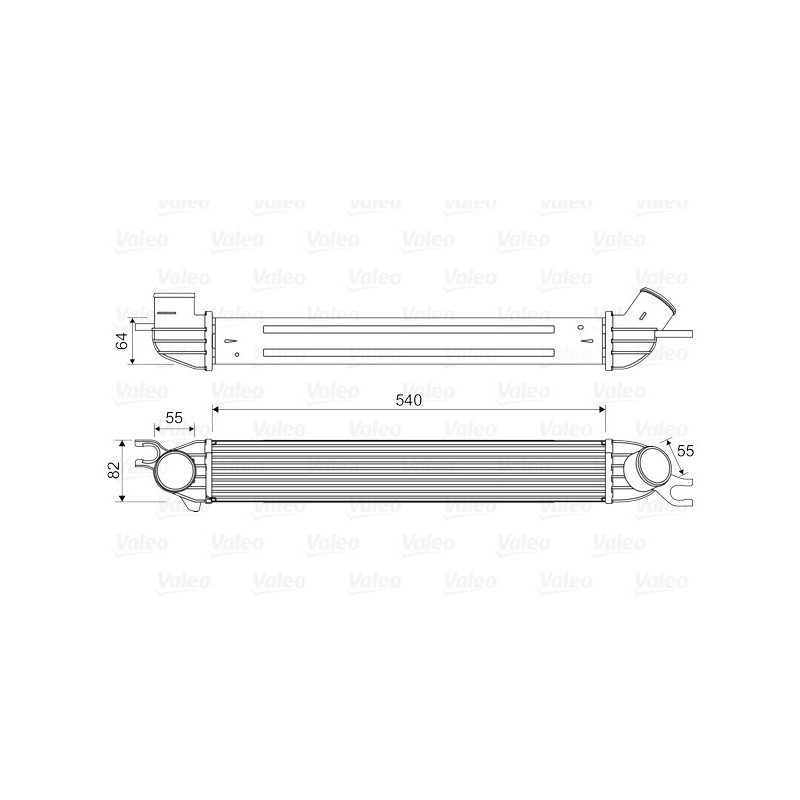 Intercooler (échangeur d'air) VALEO