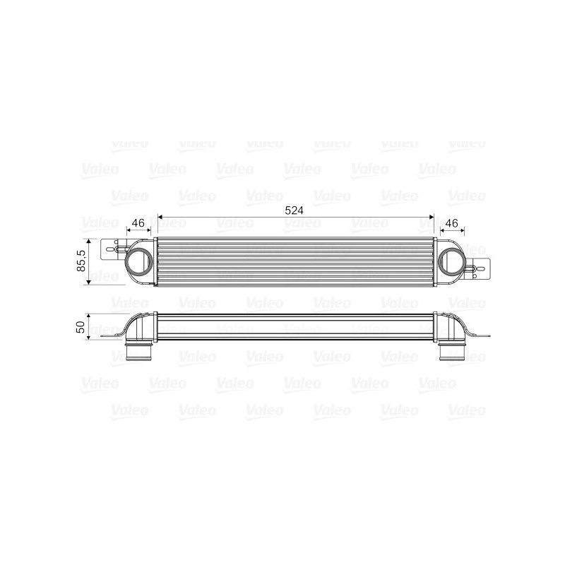 Intercooler (échangeur d'air) VALEO