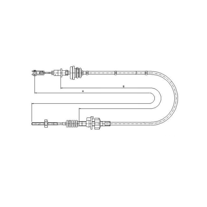 Cable d'embrayage TEXTAR