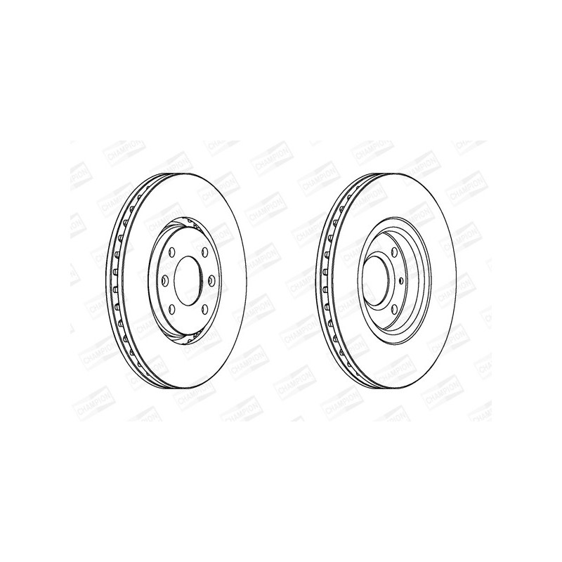 Disque de frein à l'unité CHAMPION