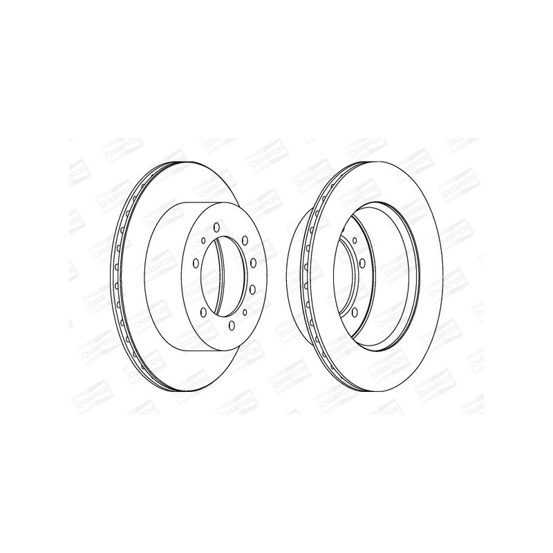 Disque de frein à l'unité CHAMPION