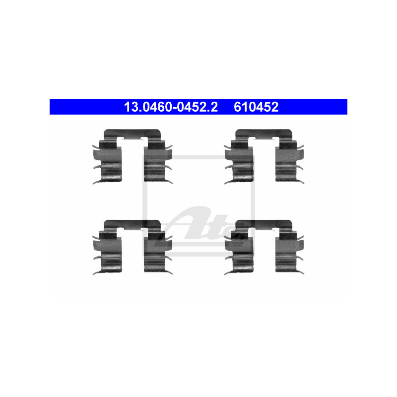 Kit d'accessoires (plaquette de frein) ATE