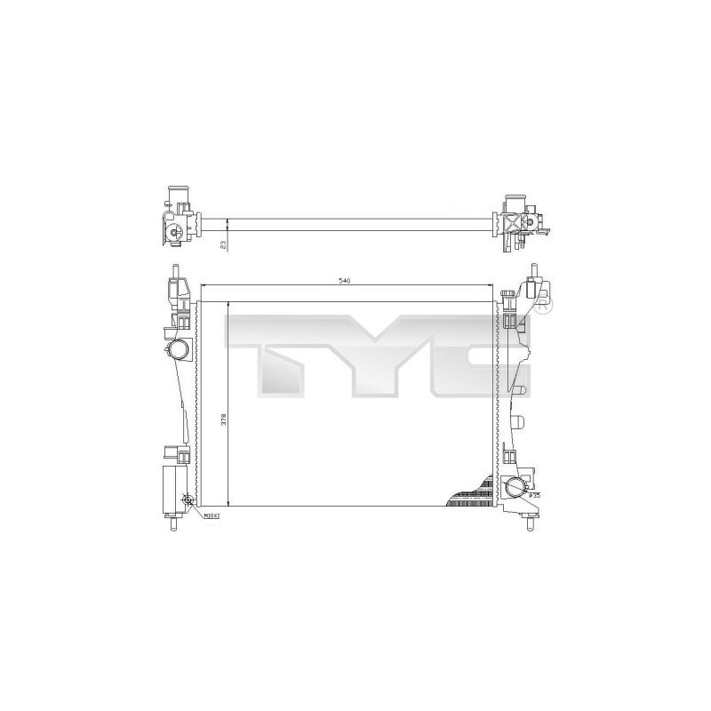 Radiateur TYC