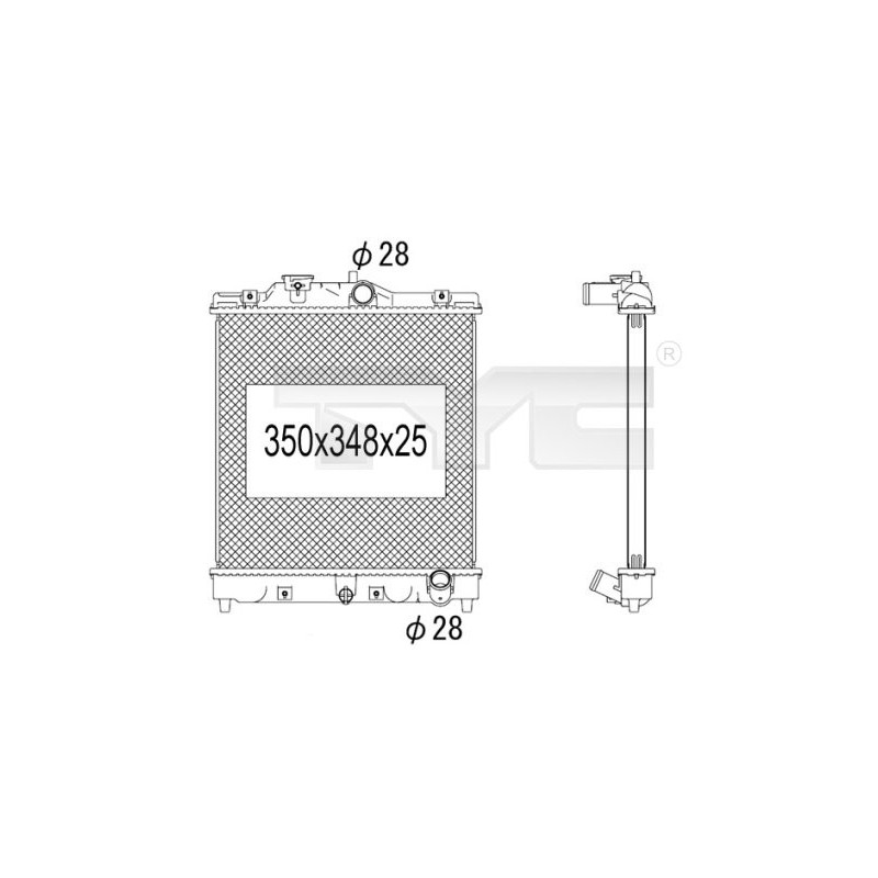 Radiateur TYC